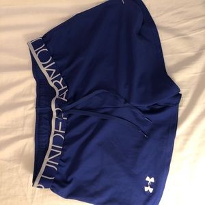 Blue/purple UA shorts!